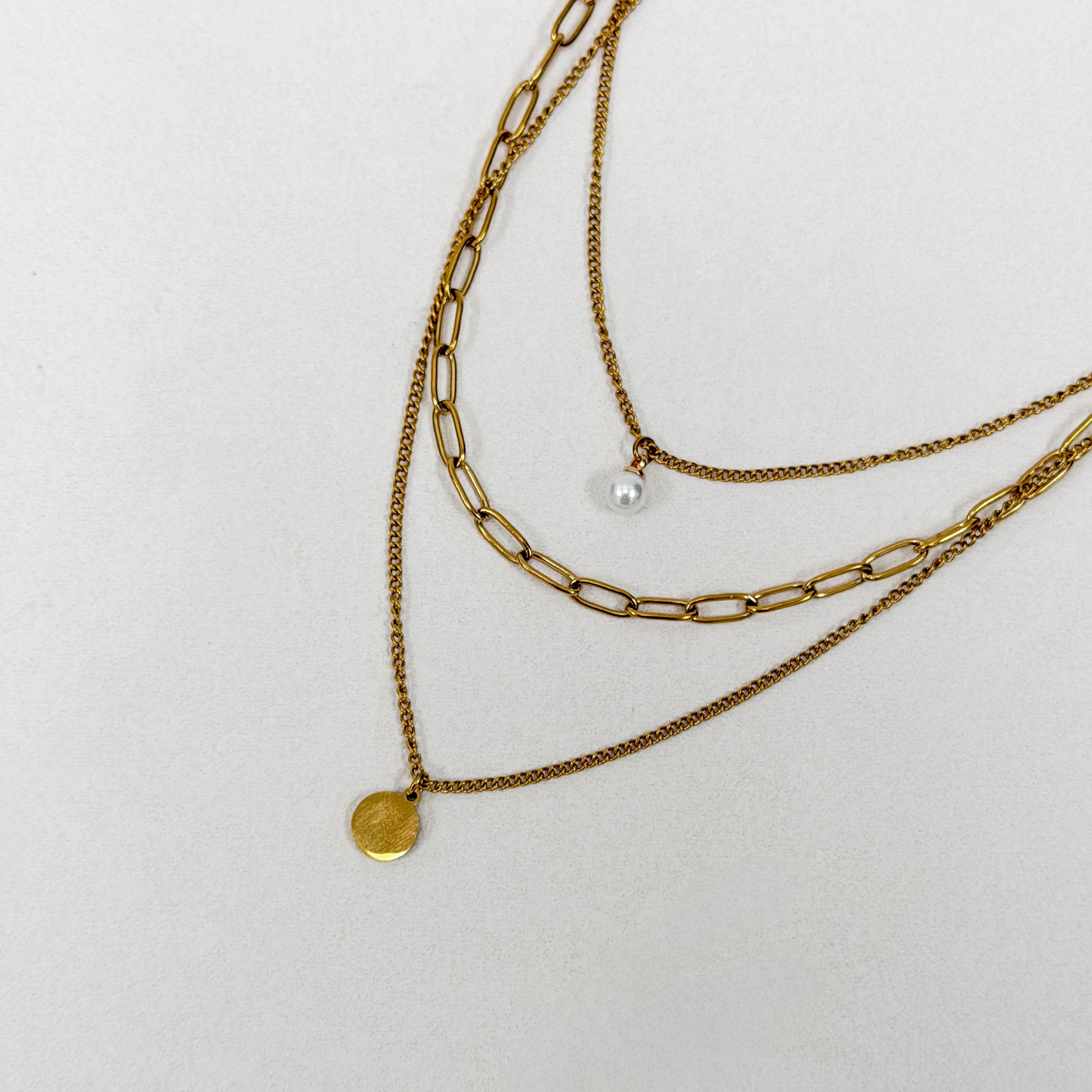 The Elle Layered Necklace Set