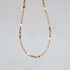 Rosé Coast Beaded Necklace
