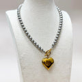 The Amora Necklace - Two Tone