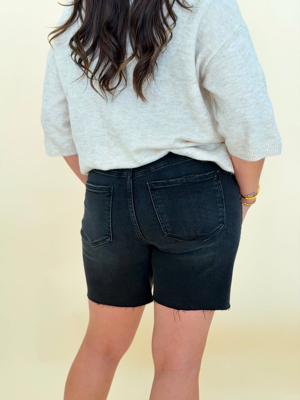 Black Swan Midi Shorts