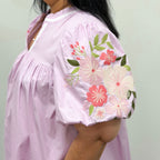 Lavender Bloom Blouse