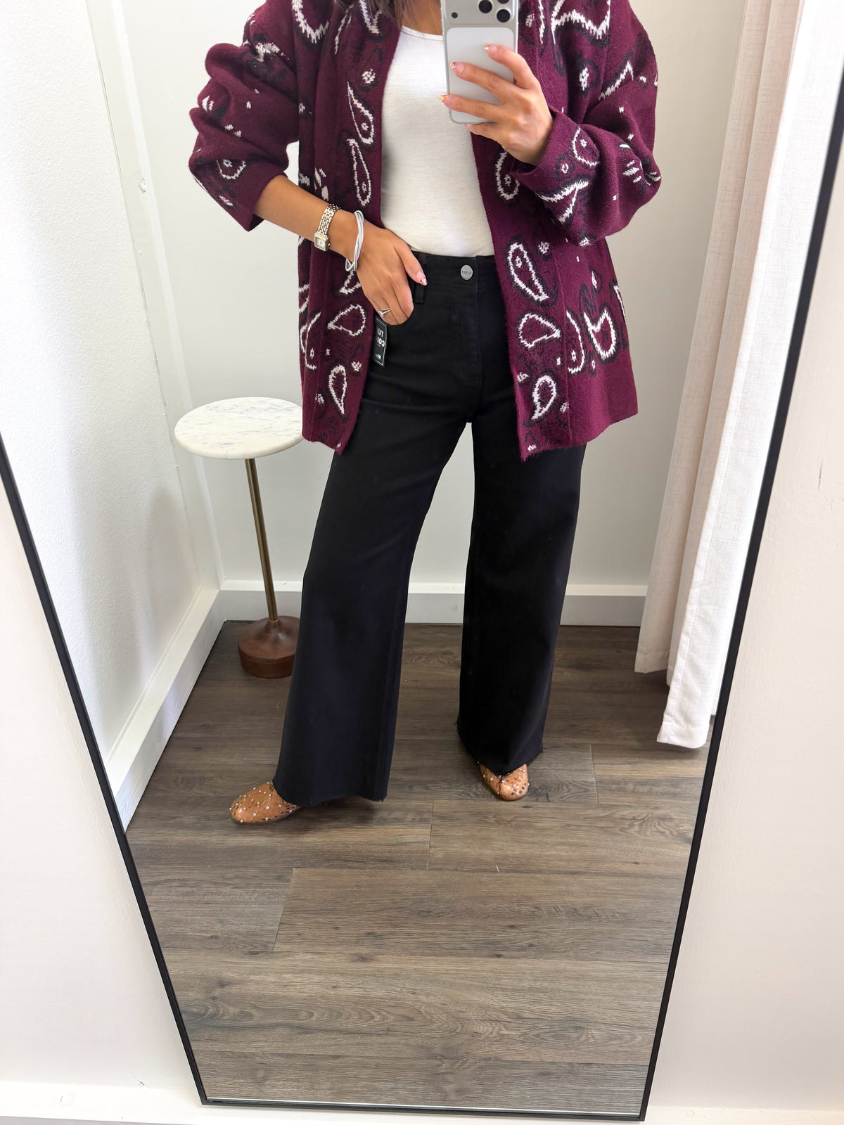 Black High Rise Ankle Jeans