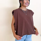 Brown Everyday Ease Top