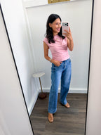 Blush Ruched Sleeveless Top