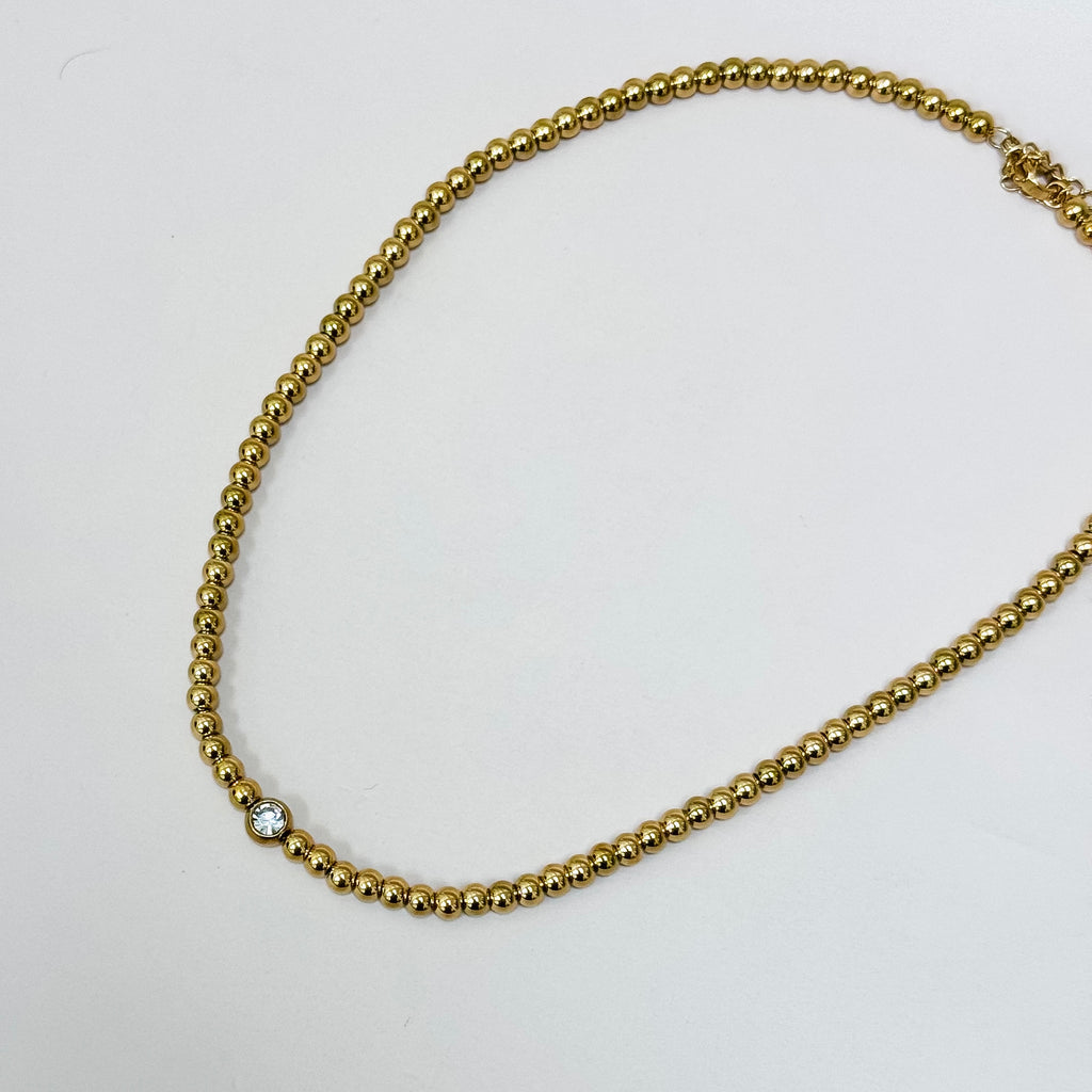 The Radiant Bead Necklace