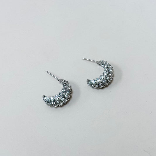 The Luminelle CZ small Dome Studs