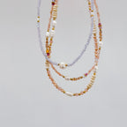 Wren Pearl Beaded Necklace
