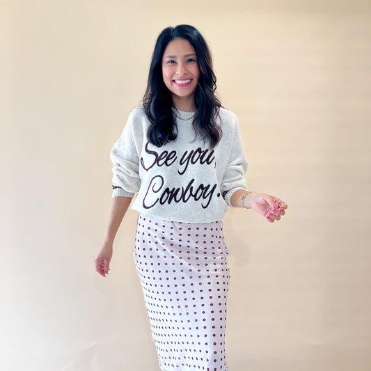 See you Cowboy Pullover