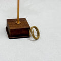 Golden Rope Wrap Ring