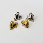 The Sacred Heart Stud Earrings