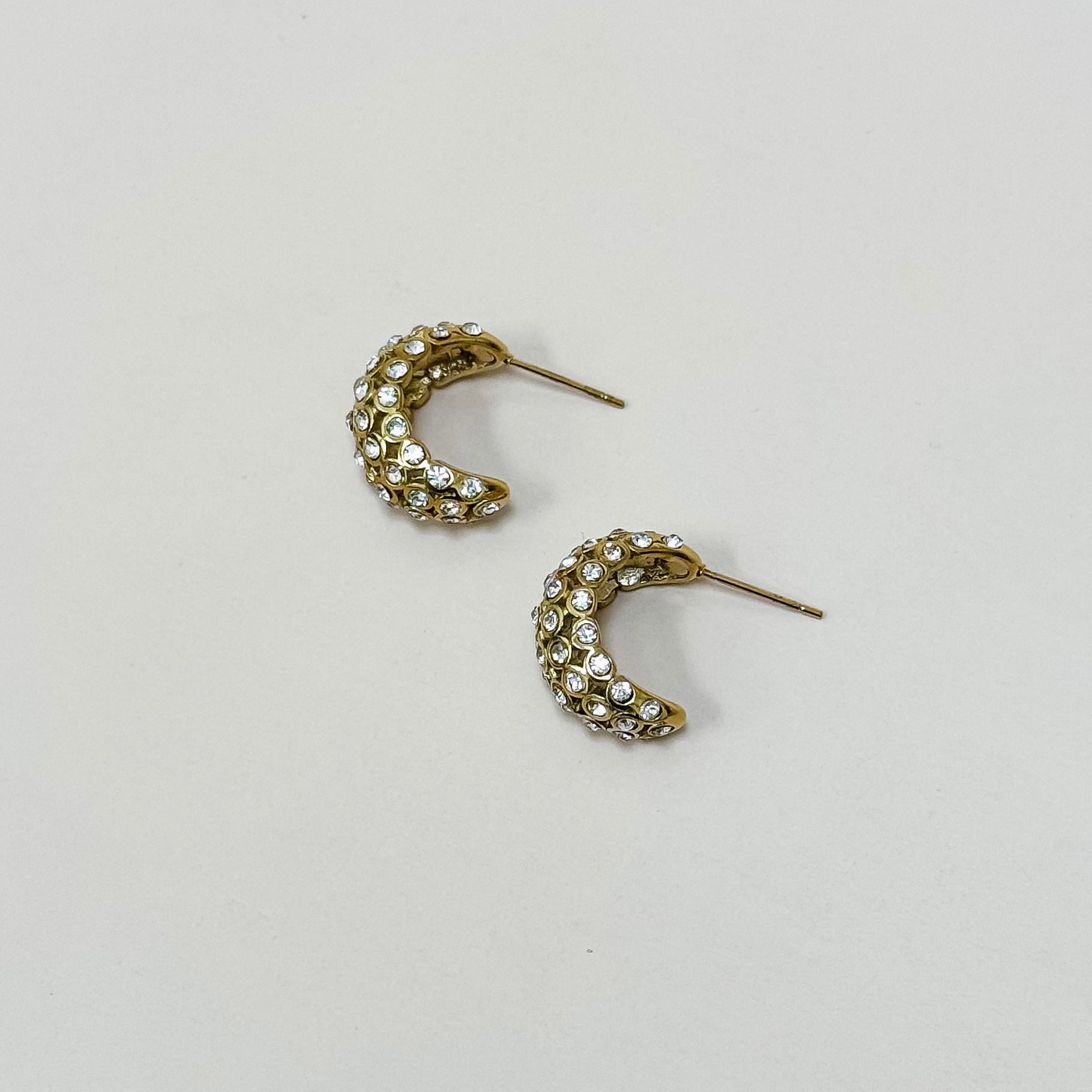 The Luminelle CZ small Dome Studs