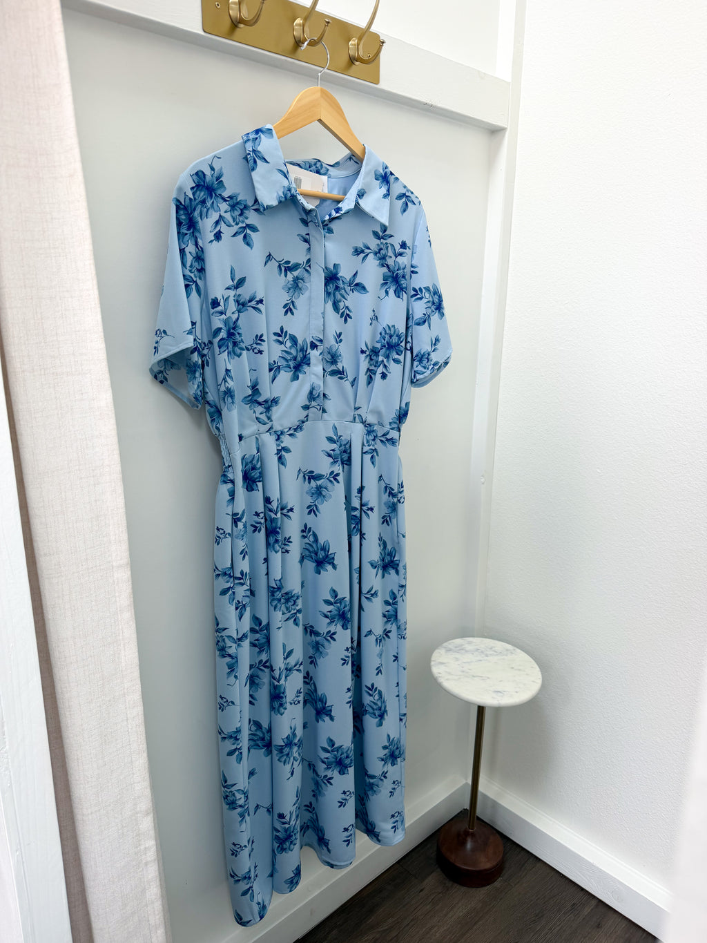 Marisy Collared Maxi Dress