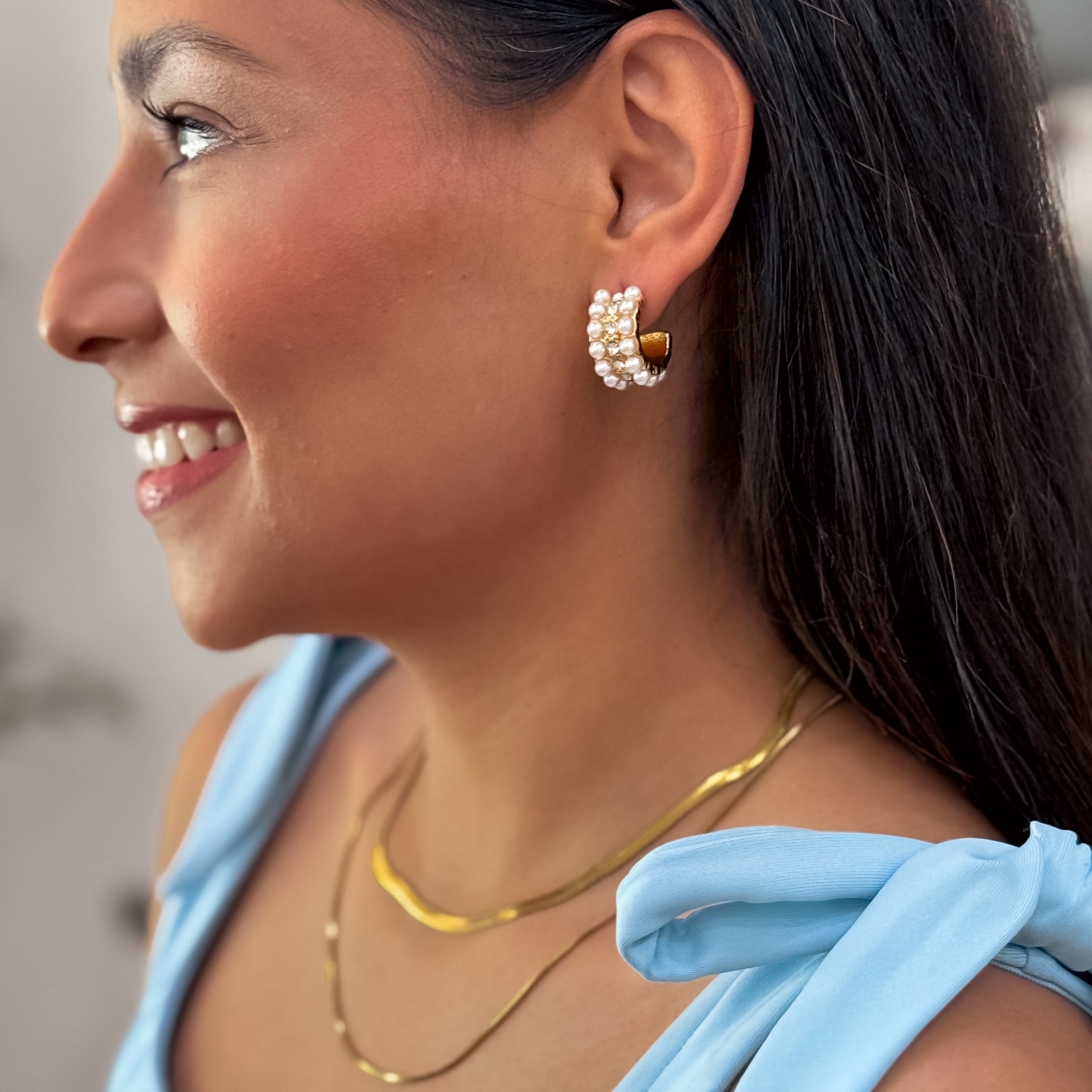 Lumi Luxe Cuff Hoops