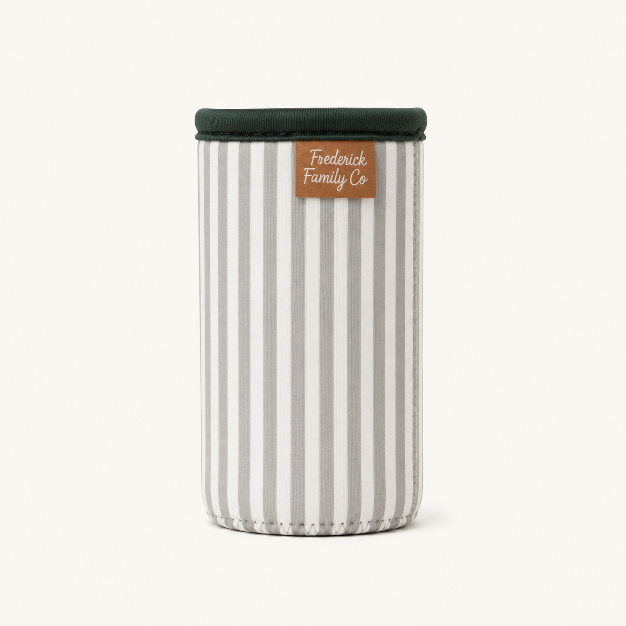 Slim Can Drink Sleeve | Green Stripe