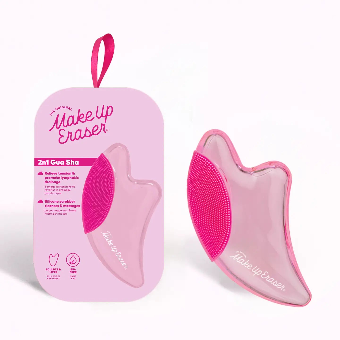 Puff Eraser: 2n1 Gua Sha & Facial Scrubber