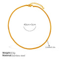 Vespera Mesh Chain Necklace